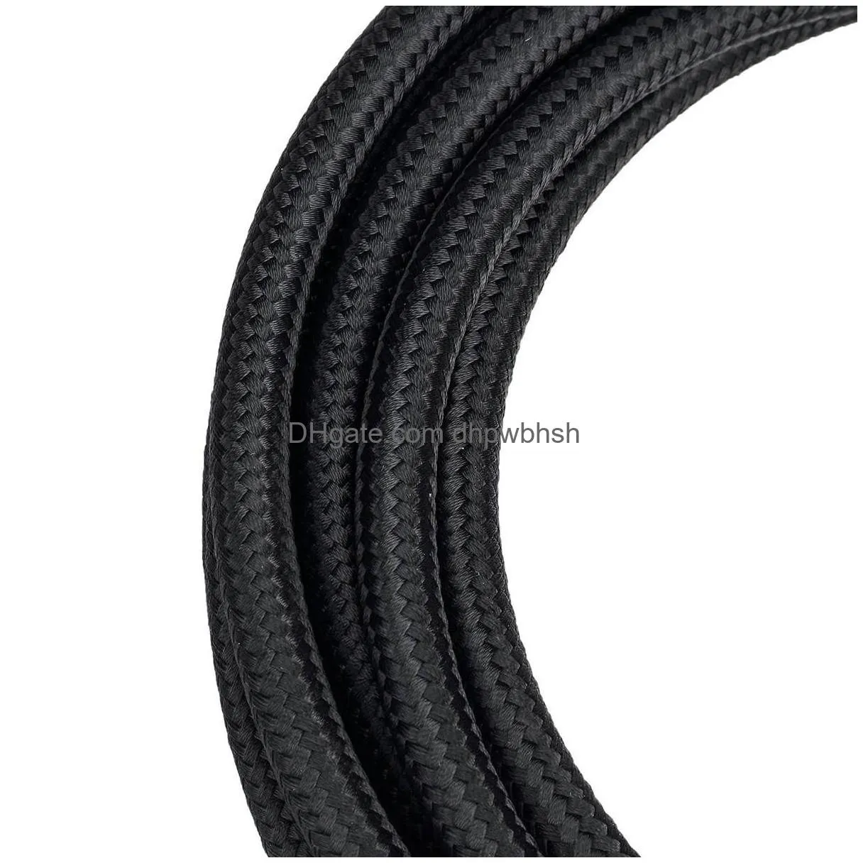 3 meters 10ft an4/an6/an8/an10/an12 universal car fuel hose oil gas line nylon steel braided pipeline radiator brake hose fuel pipes