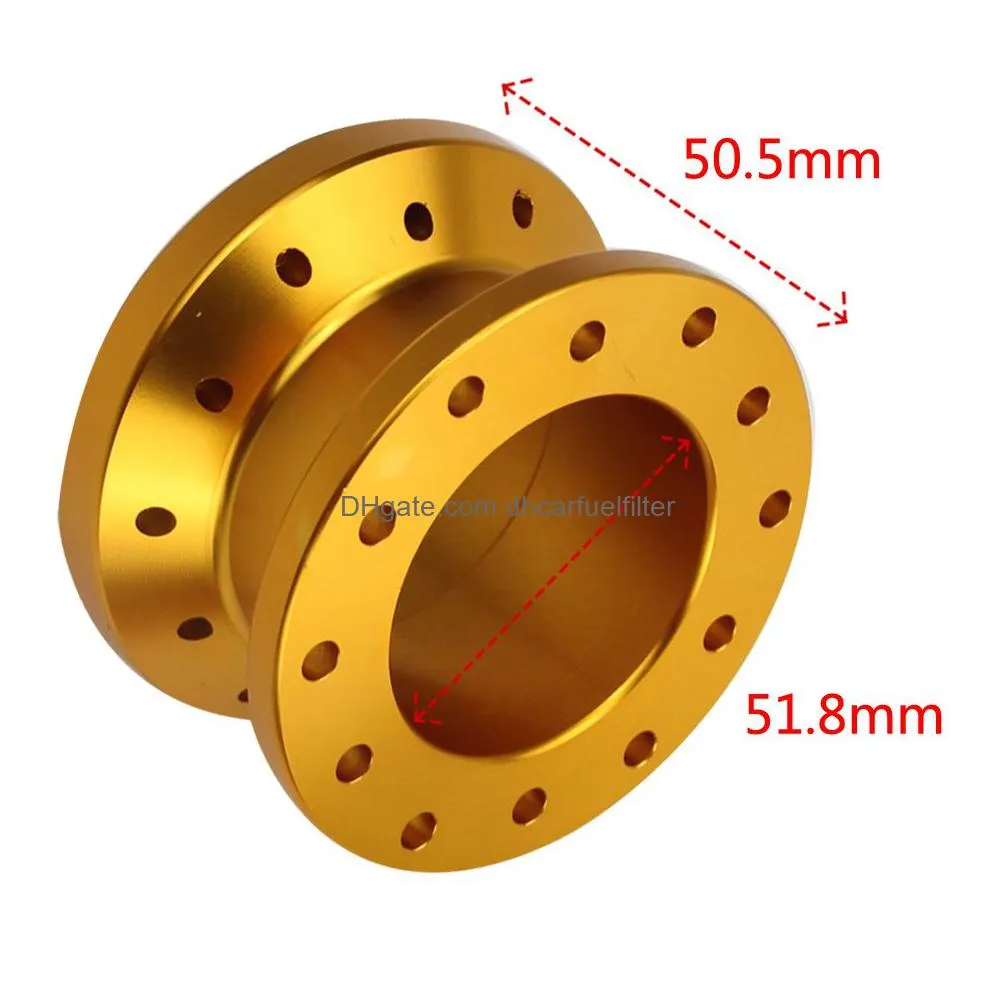 12 holes steering wheel heightening device/extension adaptor 5cm steering wheel spacer pqy-swf11