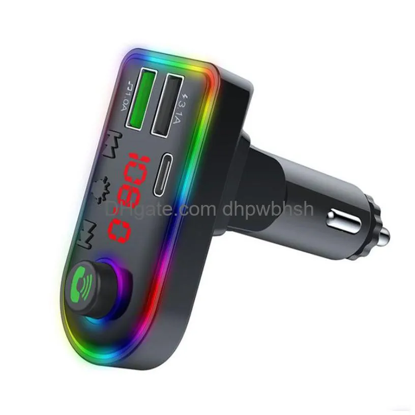 car mp3 bluetooth player with lossless sound quality car f7/f8 bluetooth hands car  fm transmitter