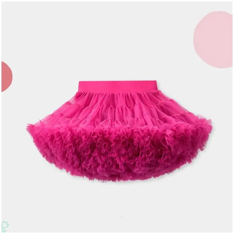 Skirts Skirts Upgrade Baby Girls Tutu Skirt For Children Puffy Tle Kids Fluffy Ballet Party Princess Girl Clothes B023 Baby, Kids Mate Dh5Bd