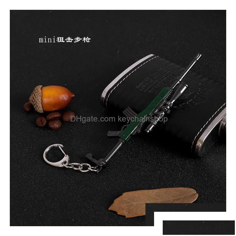 keychains lanyards 1012cm game playerunknown039s battlegrounds 3d keychain 15 style pubg keyring saucepan pendant funny kids toy gun