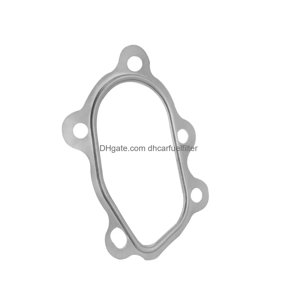 10pcs/lot for t25 t28 gt25 gt28 turbocharger gasket fitting garrett turbo gt25 5 bolt pqy4810