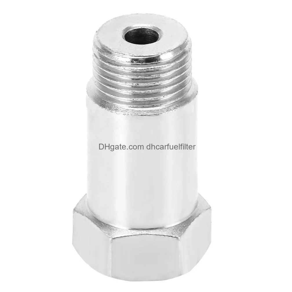 m18x1.5 o2 oxygen sensor extender spacer joints converter for off road car cel ses dtc fix check engine light eliminator adapter