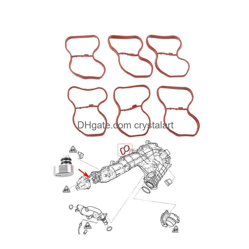 Swirl Flap Flaps Plug Delete Kit For N57 N57S E90 E91 E92 E93 F07 F10 F11 Cylinder Gasket