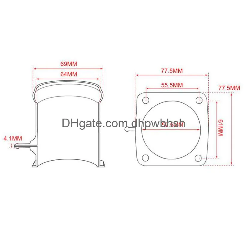 billet aluminum for mercedes om606 egr delete valve blanking plate removal ultimate intake exhaust valve