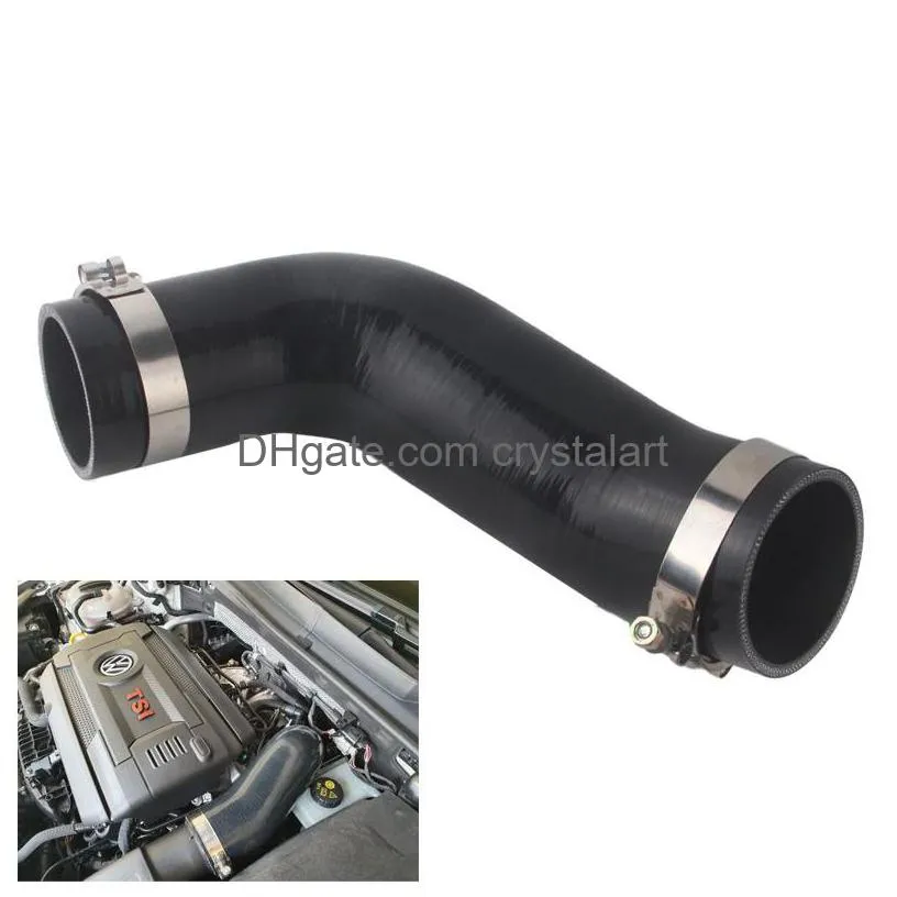 Sile Intake Hose Turbo Inlet Elbow Pipe Muffler Delete For Vw Golf Mk7 R V8 Mk3 A3 S3 Tt 2.0T 2014Add