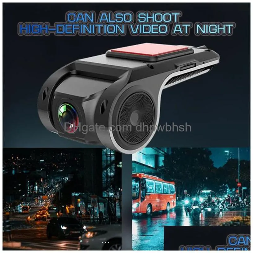 car dash cam wifi usb 2 in 1 1080p 170 degree wide angle dash camera dvr adas dashcam android dvr auto recorder night version hj