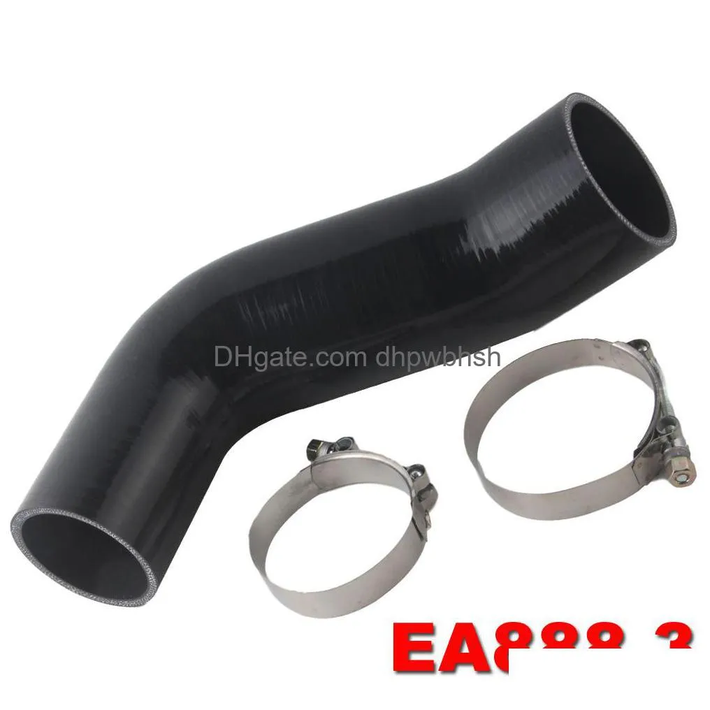 silicone turbo inlet elbow tube intake hose for vw golf mk7 r audi v8 mk3 a3 s3 tt 2.0t 2014add intake pipe