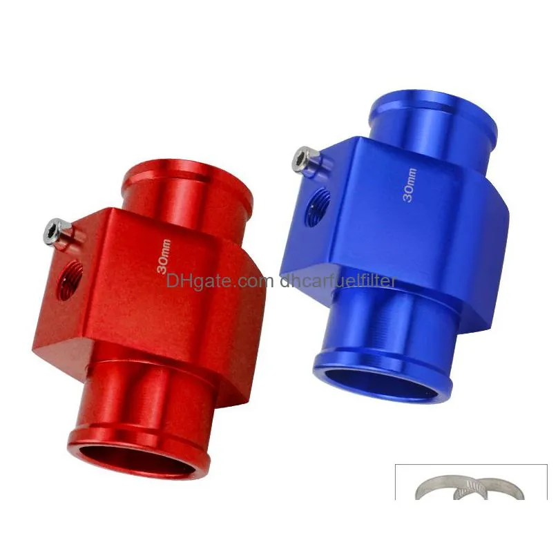 1pc water temp temperature joint pipe sensor gauge radiator hose adapter size 28mm 30mm 32mm 34mm 36mm 38mm 40mm pqywt28/32/34/36/40