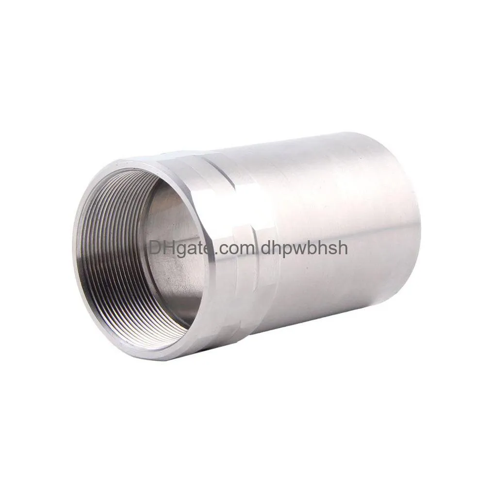 titanium screw thread adapter 1.375x24 fitting adpater 1/2x28 5/8x24 for 7inch kits