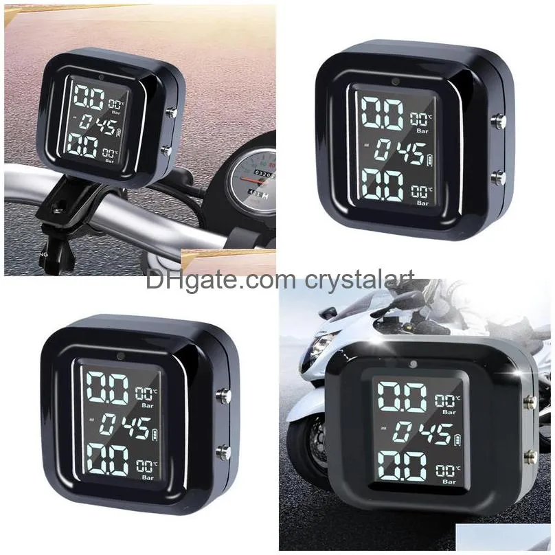 Motorcycle Tire Pressure Monitoring System Tpms Electric Vehicle 2-Wheel Detection