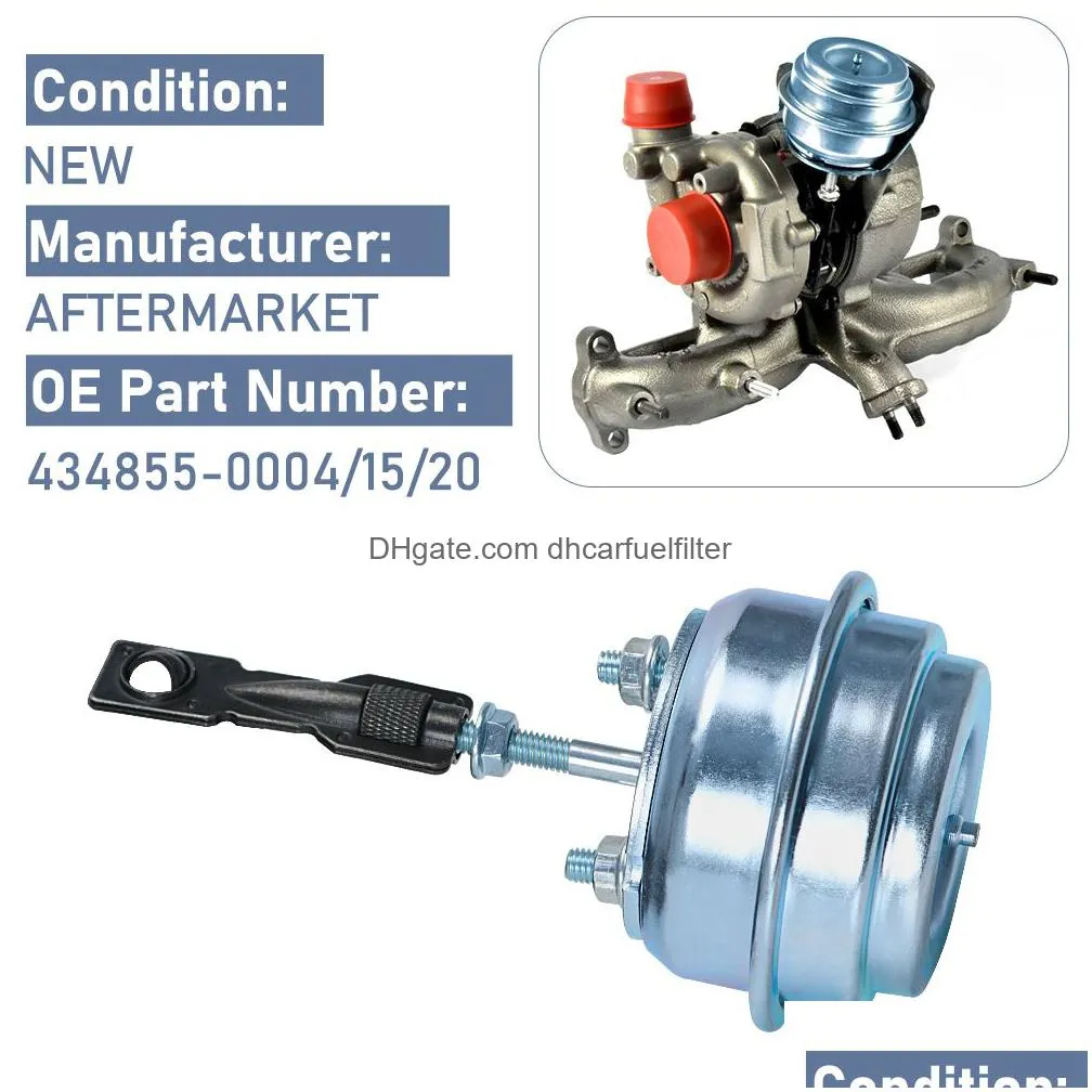Centrifugal Turbocharger Wastegate Actuator GT1749V For Volkswagen