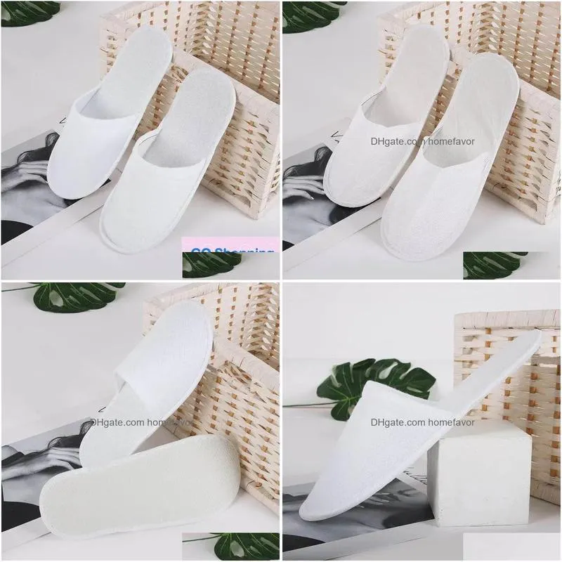 classic disposable slippers el disposable supplies homestay inn non-slip slippers spot wholesale of freight
