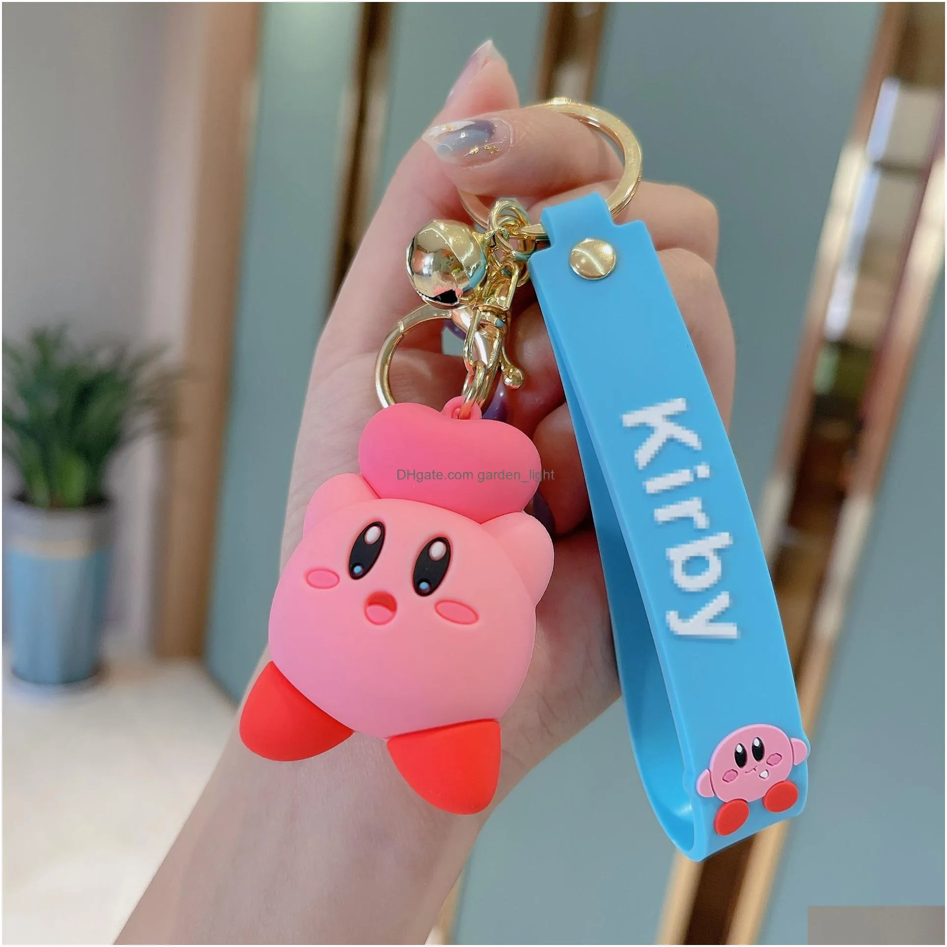 cute cartoon keychain wholesale small gift pendants adhesive drop pvc three-dimensional figurines