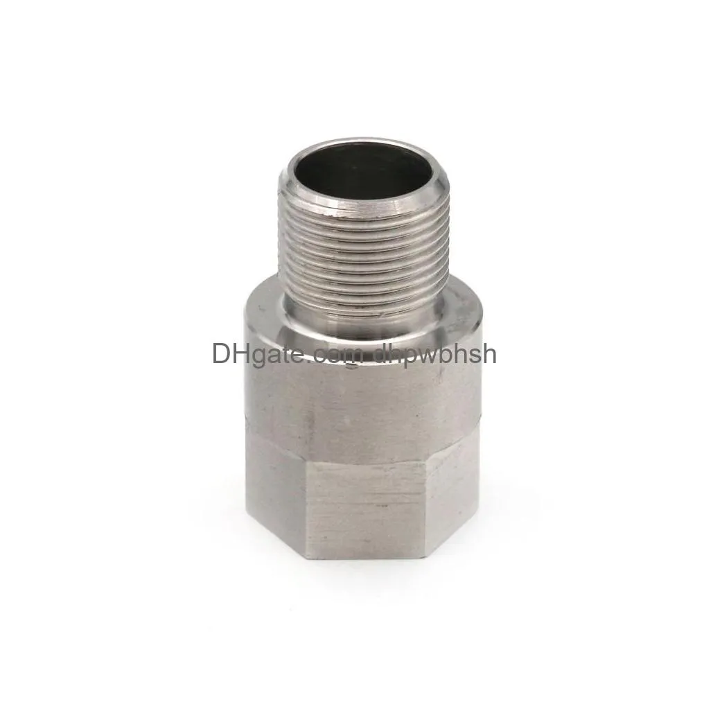 m16x1l female to 5/8-24 male fuel filter adapter stainless steel thread adapter solvent trap threads changer ss screw converter