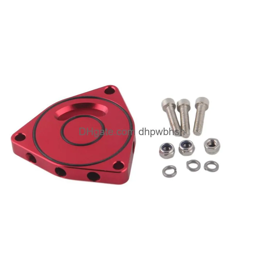 aluminium alloy bov spacer for hyundai genesis coupe and kia 1.6 2.0 t honda civic 1.5 t engine