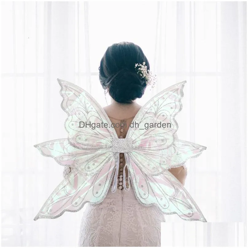 Other Event & Party Supplies Other Event Party Supplies Princess Elf Fairy Wing Butterfly Wings For Kids Happy Birthday Deco Dhgarden Dhyaq