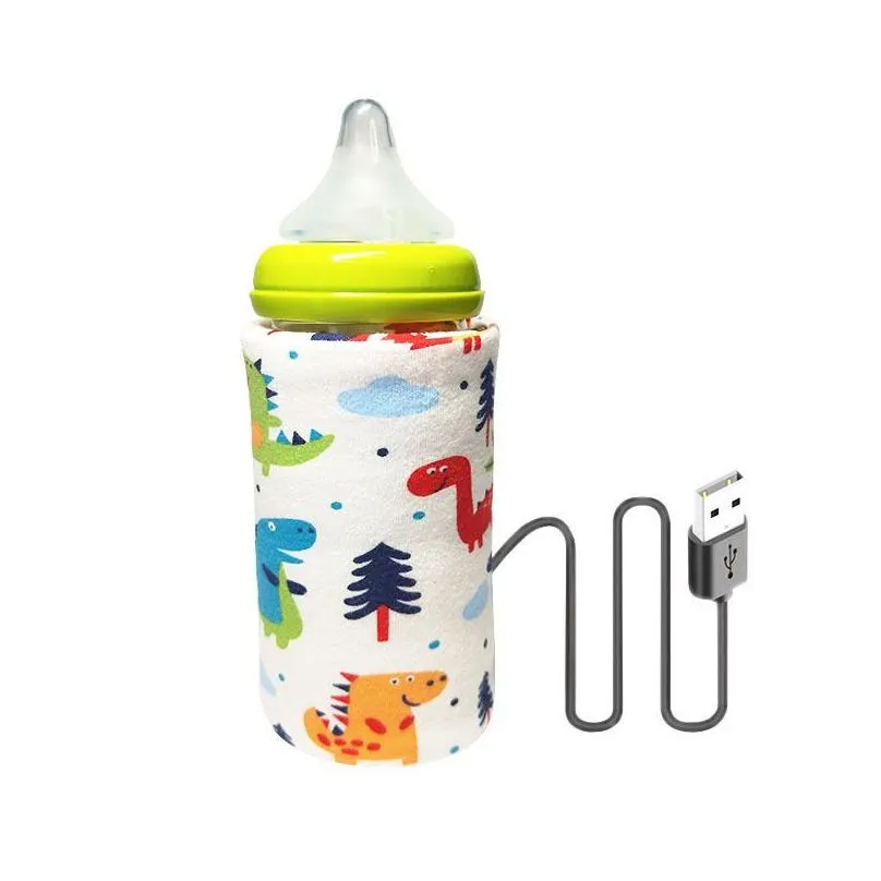Bottle Warmers&Sterilizers# Usb Milk Water Warmer Travel Stroller Insated Baby Nursing Heater Born Infant Portable Bottle Feeding Warm Dhisj