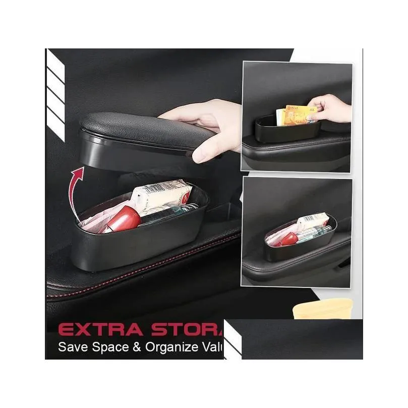  storage functional armrests car door leather ergonomic armrests auto interior parts arm elbow support arm heightening pad