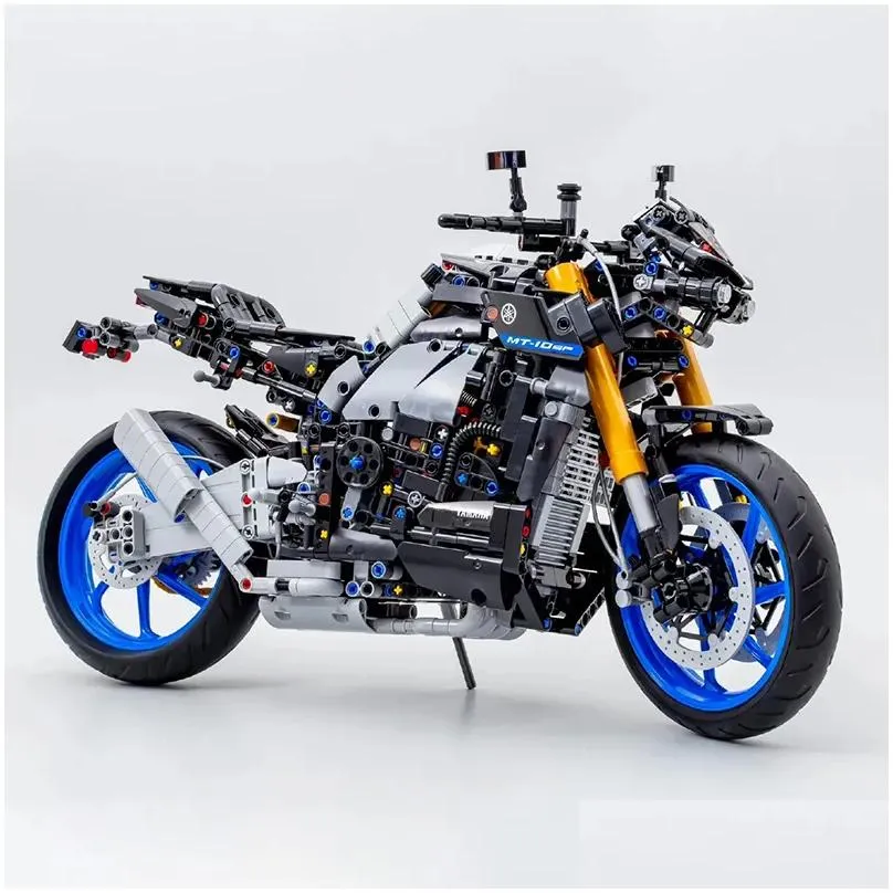 Blocks In Stock Technicial Block Classic Motorcycle Mt-10 Sp Model 1478Pcs Building Blocks Brick Toys Kids Gift Set Compatible With To Otlch