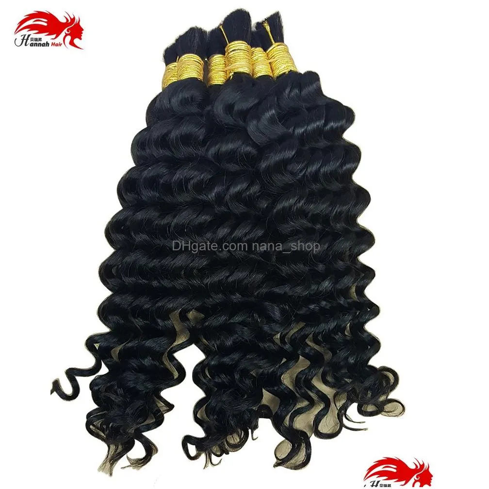 human hair for micro braids deep curly human hair extensions bulk 3 bundles 50gpiece 150g top quality deep curly human hair no