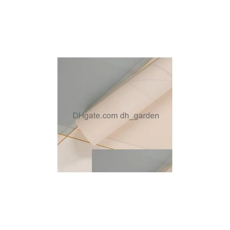 Packing Paper Packaging Paper 20Pcs Flower Wrap Mist Rose Bouquet Material Korean Arrangement Supplies 230417 Office School Dhgarden Dhbnq