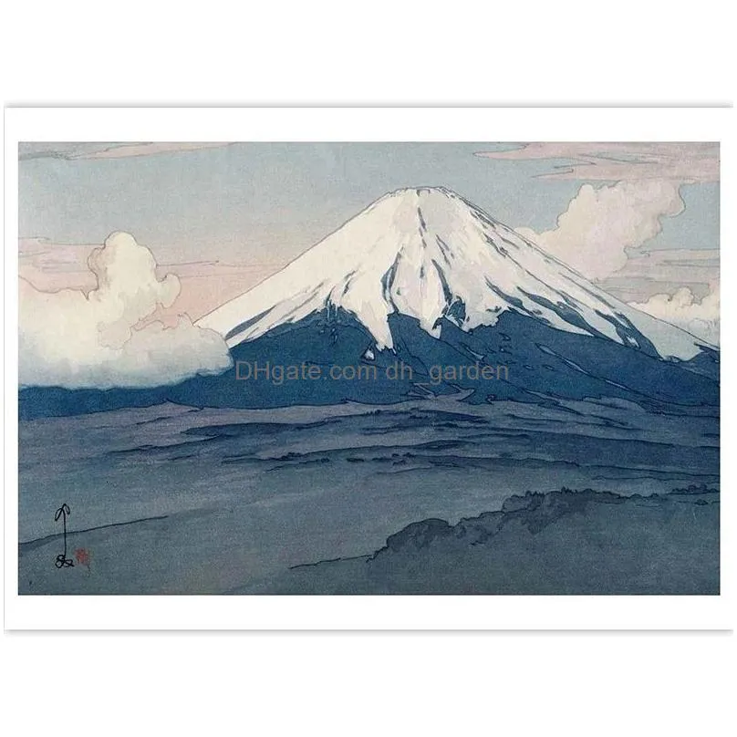 Business Card Files Business Card Files 32 Pcs/Set Art Postcard Mountain Clouds Japanese Landscape Creative Birthday Gift 23 Dhgarden Dhy1B