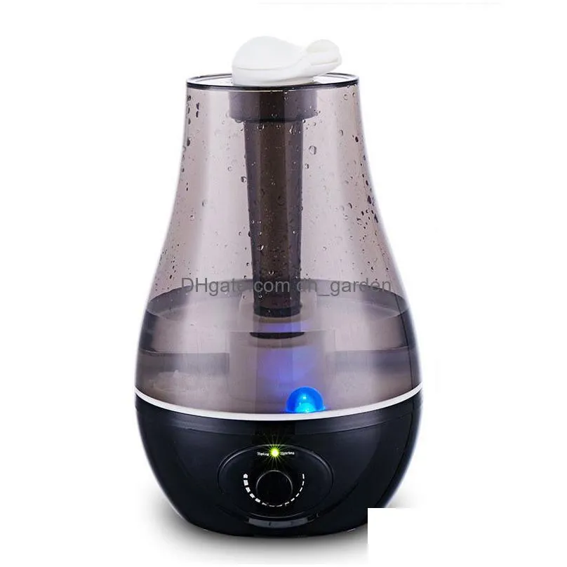  Oils Diffusers  Oils Diffusers 3000Ml Trasonic Air Humidifier Double Sprayers For Home Office Baby Room B Dhgarden Dhzpq