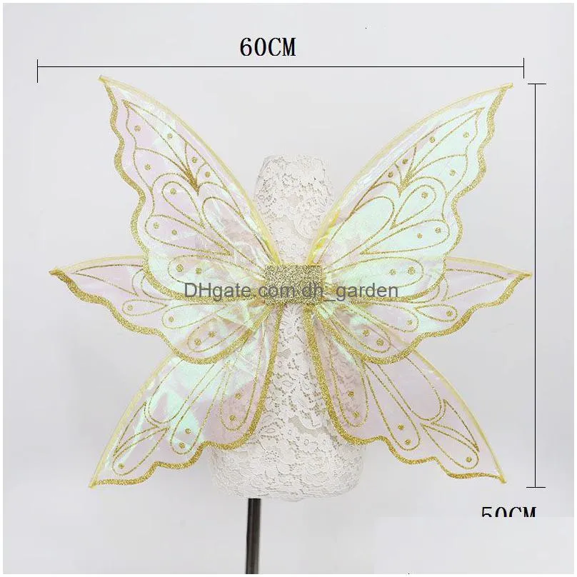 Other Event & Party Supplies Other Event Party Supplies Princess Elf Fairy Wing Butterfly Wings For Kids Happy Birthday Deco Dhgarden Dhyaq