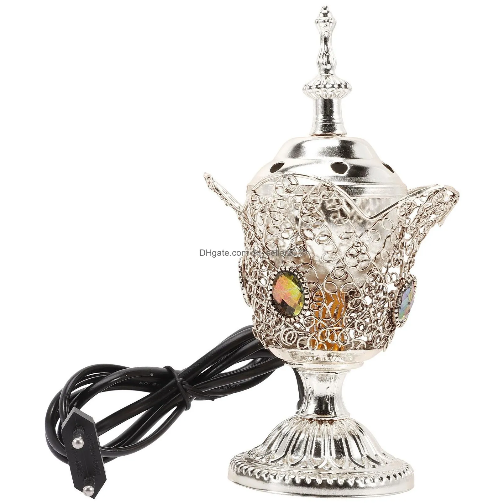 novelty items desk censer decor arabic home desktop indoor decorative electric 230810