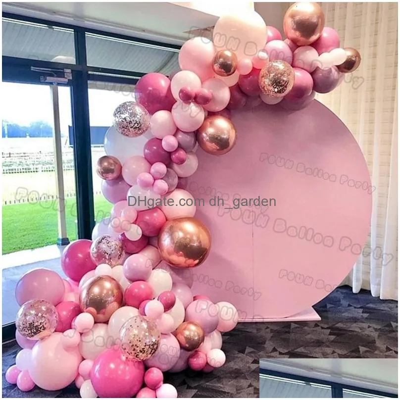 Other Event & Party Supplies Other Event Party Supplies Pink Balloon Garland Arch Kit Birthday Decorations Kids Foil White G Dhgarden Dhldt