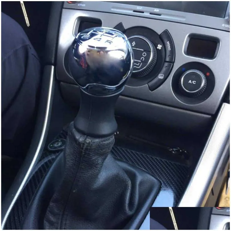 5/6 speed car mt gear shift knob lever shifter handle stick for peugeot 106 206 306 406 107 207 307 407 301 308 2008 3008 c2-c4 car