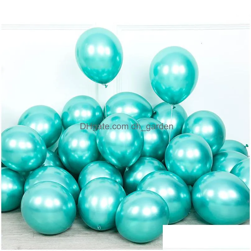 Other Event & Party Supplies Other Event Party Supplies 167Pcs Mermaid Tail Balloon Garland Kit Metallic Purple Green Balloo Dhgarden Dh9Za