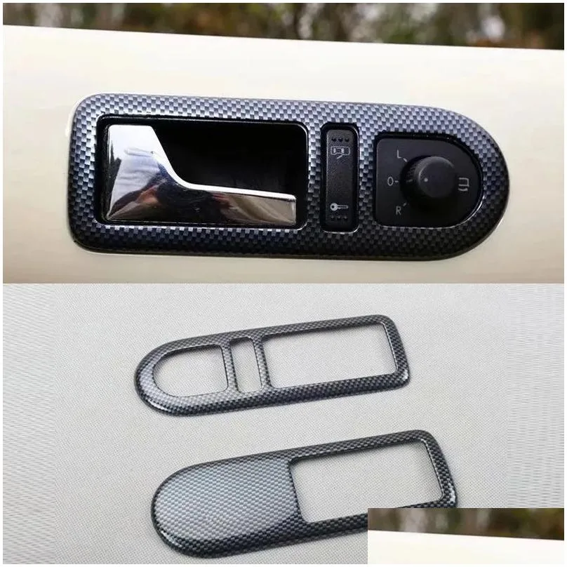 for volkgen beetle 2003 04 05 2008 2009 2010 2pcs abs car door interior handle bowl protector cover trim moldings car styling