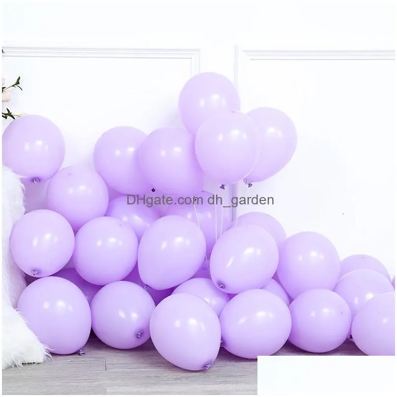 Other Event & Party Supplies Other Event Party Supplies 167Pcs Mermaid Tail Balloon Garland Kit Metallic Purple Green Balloo Dhgarden Dh9Za