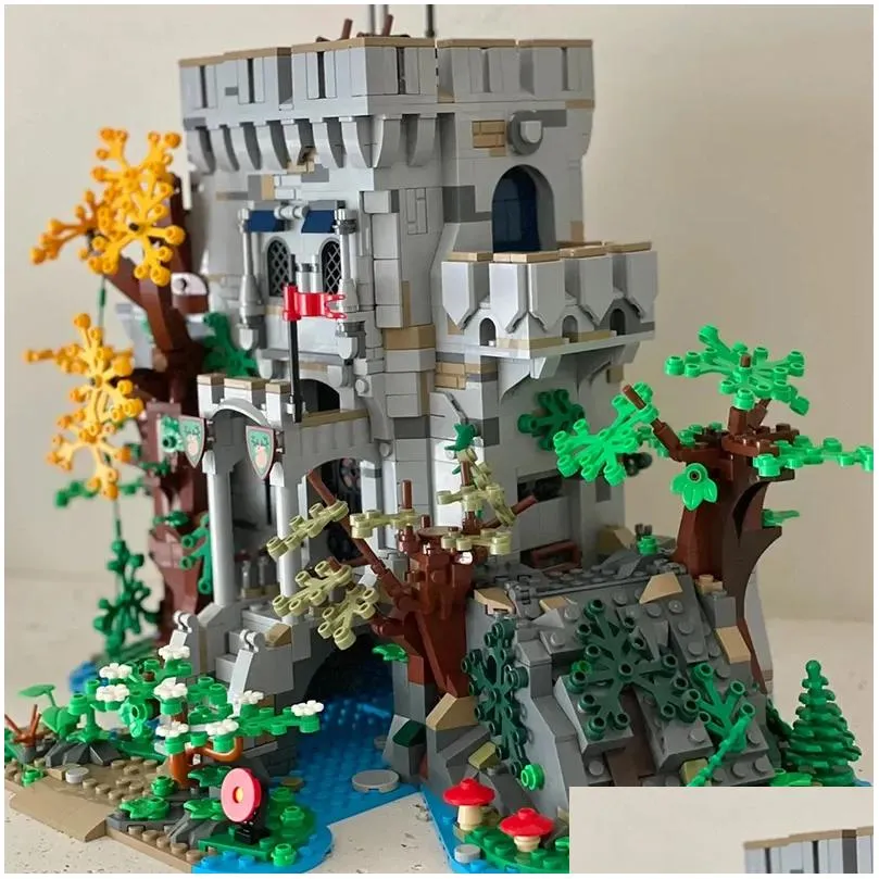 Blocks Bricklink Block Inspiration And Creativity Castle In The Forest Architecture 1957Pcs Modar Building Blocks Brick Toys Kids Gift Otuzo