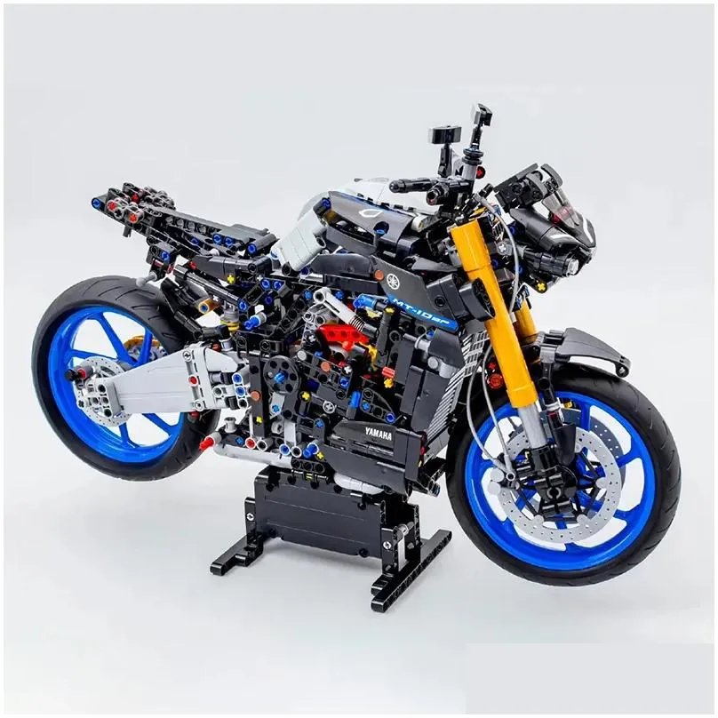 Blocks In Stock Technicial Block Classic Motorcycle Mt-10 Sp Model 1478Pcs Building Blocks Brick Toys Kids Gift Set Compatible With To Otlch