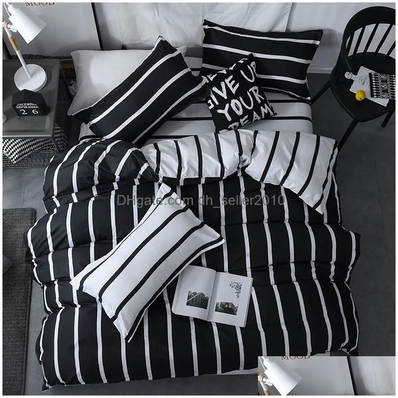 leopard printed cartoon geometric duvet cover comfort king size queen bed sheet 230105