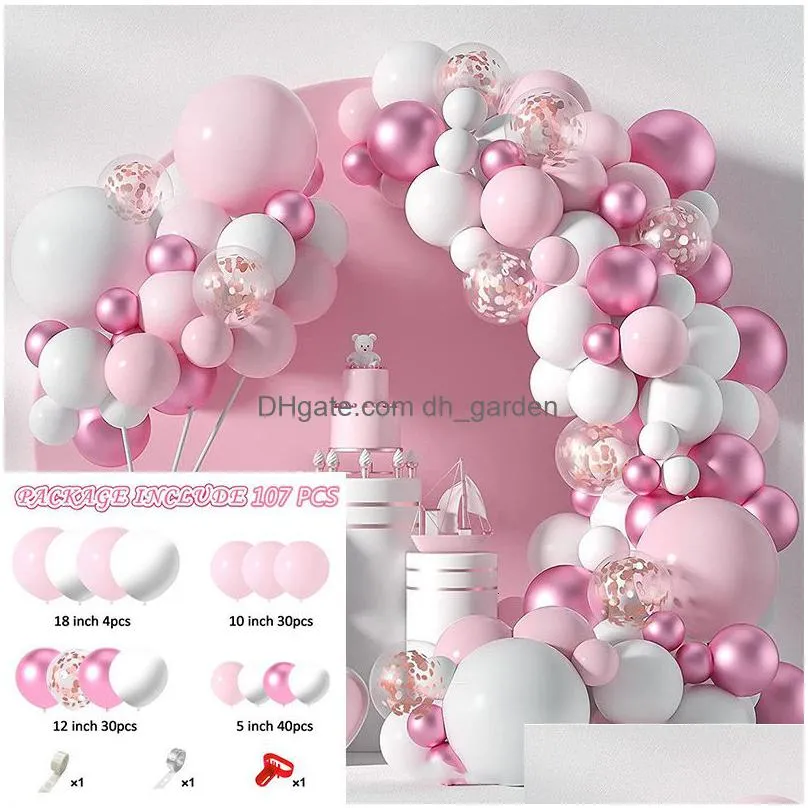 Other Event & Party Supplies Other Event Party Supplies Balloon Kit Garland Arch Decoration Birthday Wedding Arrange Butterf Dhgarden Dhi0M