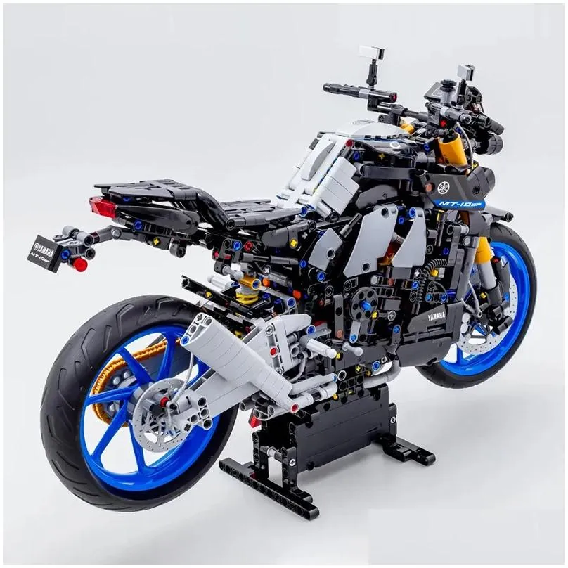 Blocks In Stock Technicial Block Classic Motorcycle Mt-10 Sp Model 1478Pcs Building Blocks Brick Toys Kids Gift Set Compatible With To Otlch