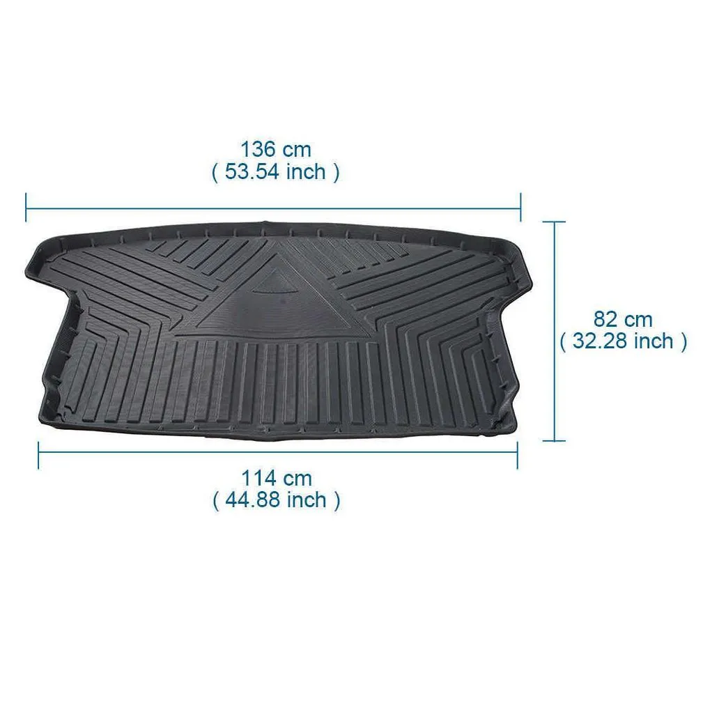 car trunk cargo liner rear boot mat cover fit for nissan qashqai -2020