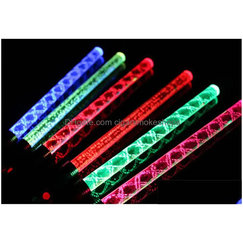 Other Festive & Party Supplies New Led Cheer Glow Sticks Colorf Changed Flash Wand For Kids Toys Christmas Concert Birthday Party Supp Dhy9V