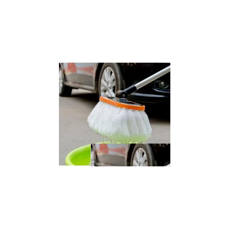 car wash mop brush special cleaning set long handle telescopic soft wool foam automotive supplies household brush tools