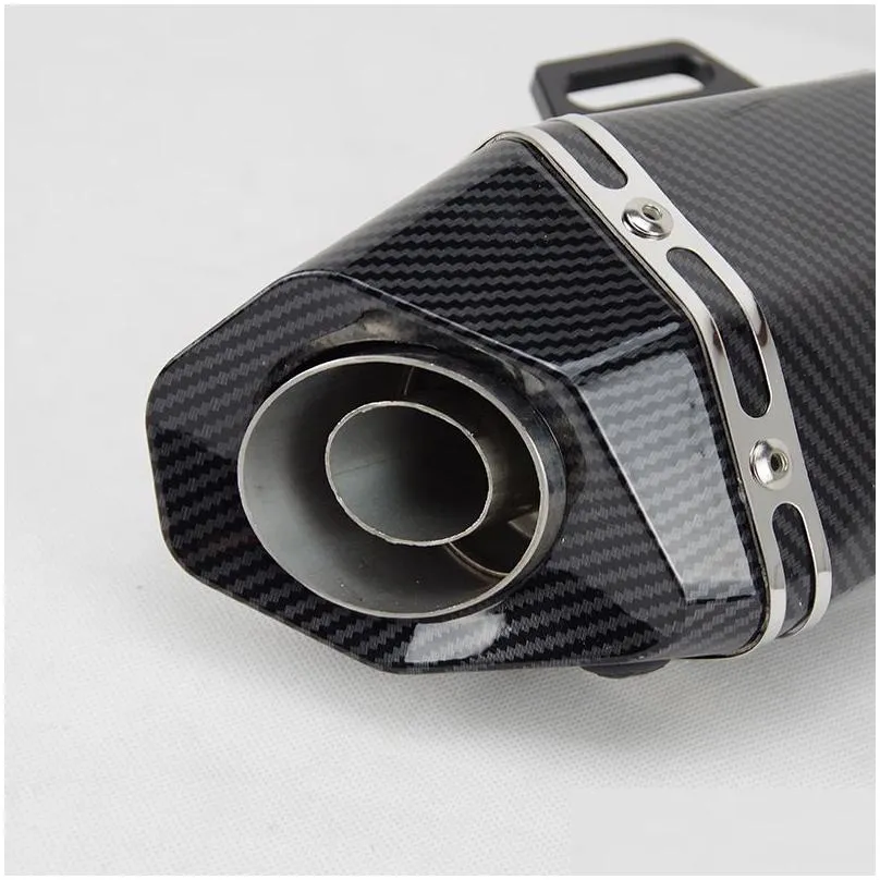 motorcycle exhaust 51mm inlet universal yoshimura muffler for fz1 r6 r15 r3 zx6r zx10 1000 cbr1000 gsxr1000 650 k7 k8 k11