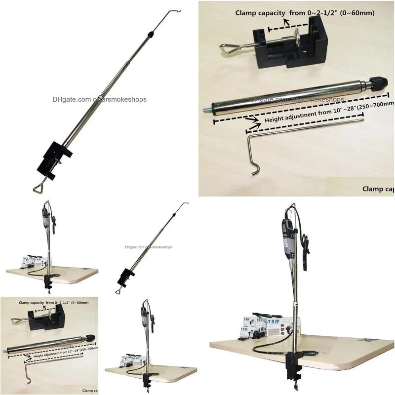 Tool Parts Dremel Holder Hanger With Stand Clamp For Rotary Tools Accessories H210598 Home Garden Tools Dhhlr