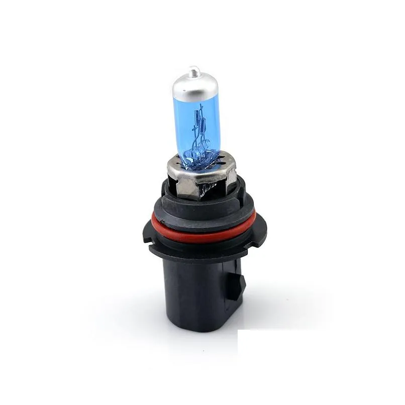 1pcs 9007 100w xenon super blue halogen car headlight bulbs 5500k