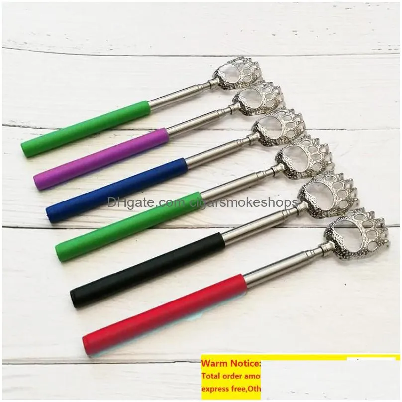 Other Housekeeping & Organization Telescopic Bear Claw Back Scratcher Easy To Fall Off Healthy Supplies Stainless Steel Scratchers Por Dhljw