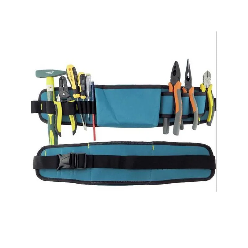 Tool Bag Mtifunctional Tool Bag Electrician Waterproof Oxford Tools Kit Pockets Waist Belt Herramientas Para Electricistas B Type Home Dhry7