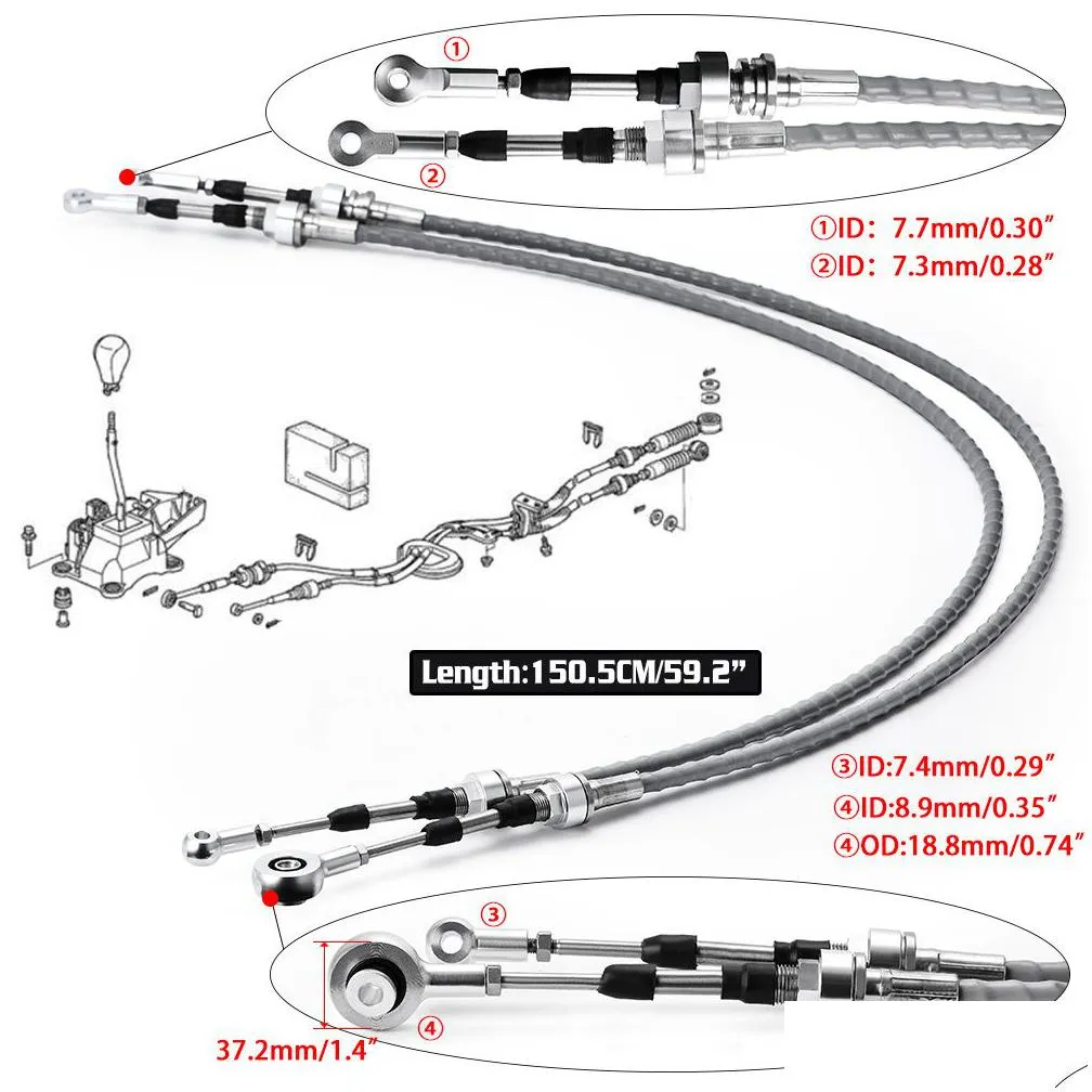shifter box shifter cables with trans bracket shift linkage for rsx k20 k20a k24 k series eg ek dc2 race type-s k-p vehicles