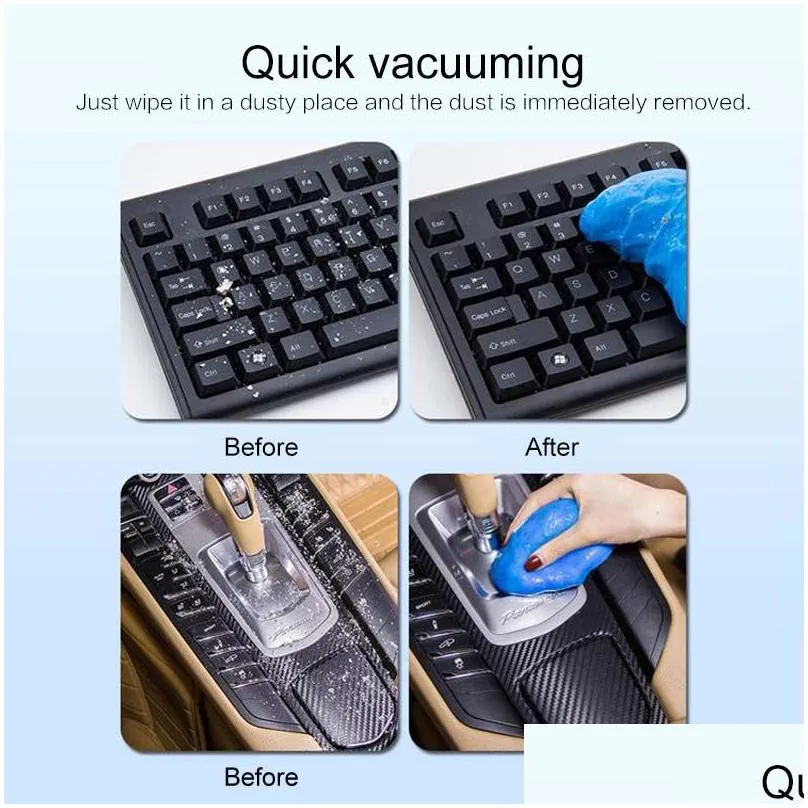cars sponge 160g magic cleaner car cleaning tool super clean glue auto home computer keyboard dust remover